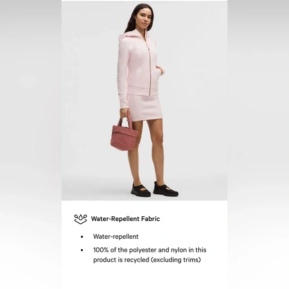 lululemon athletica Pale Pink Shoulder Tote with Removable Strap - Picture 9 of 9